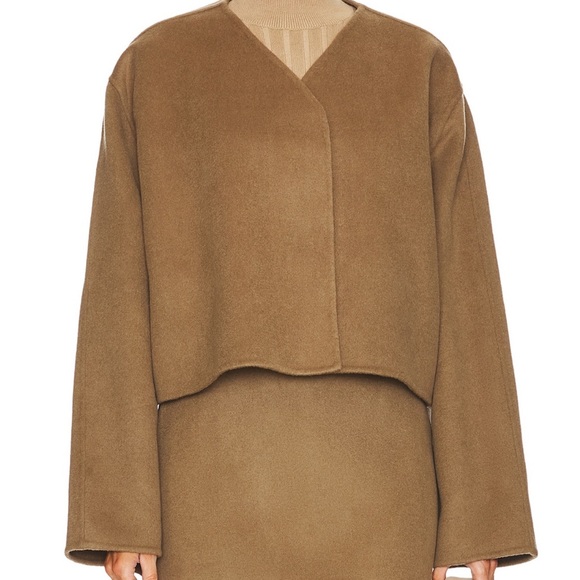 L’Academie by Marianna Milly Wool Scarf Jacket - Picture 2 of 9